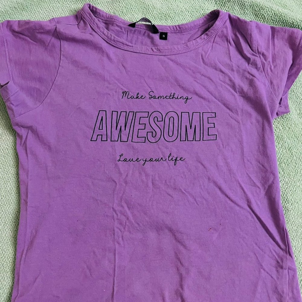 Purple Tee for women